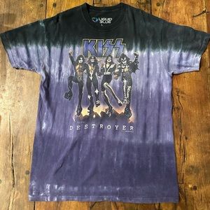 Kiss Band Graphic Tee Size Large